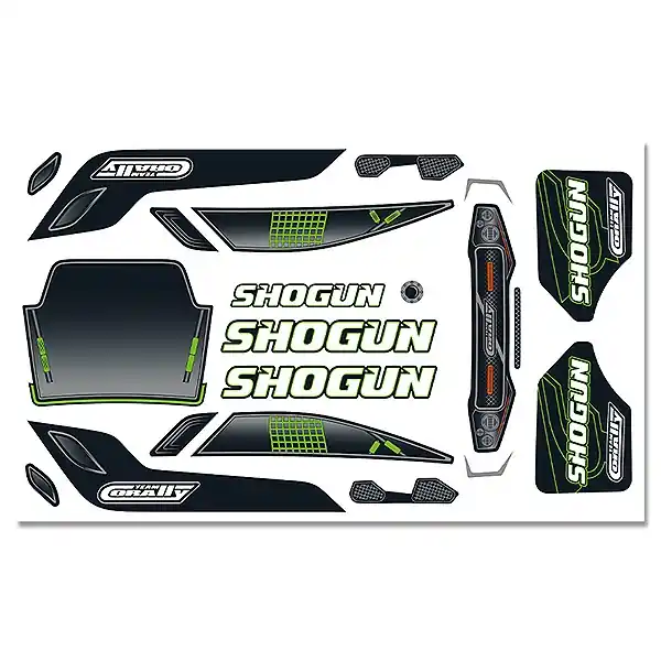 Prezzo Di Fabbrica CORALLY BODY DECAL SHEET – SHOGUN XP 6S