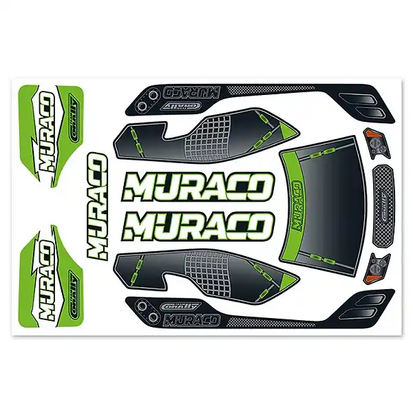 CORALLY BODY DECAL SHEET – MURACO XP 6S Affare