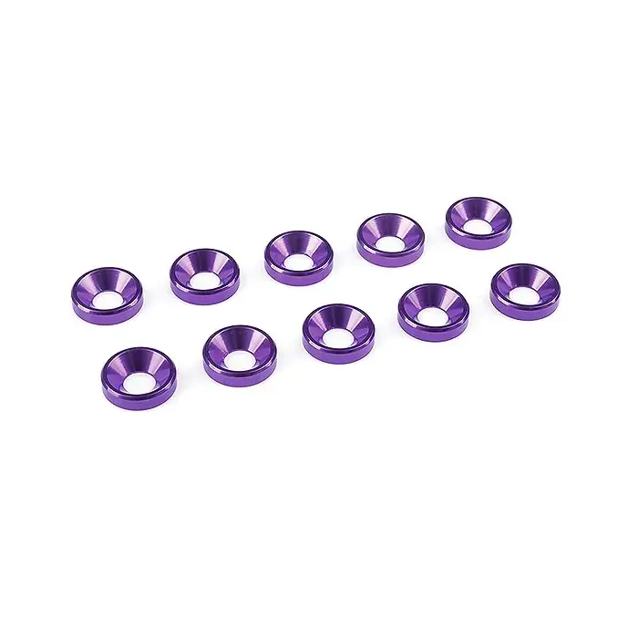 Affare CORALLY ALUMINIUM WASHER FOR M 4 FLAT HEAD SCREWS OD=10MM PUR – (C-31212)