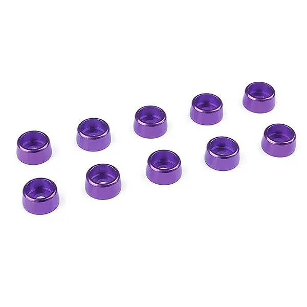 Spedizione Espresso CORALLY ALUMINIUM WASHER FOR M 3 SOCKET HEAD SCREWS OD=8MM PU