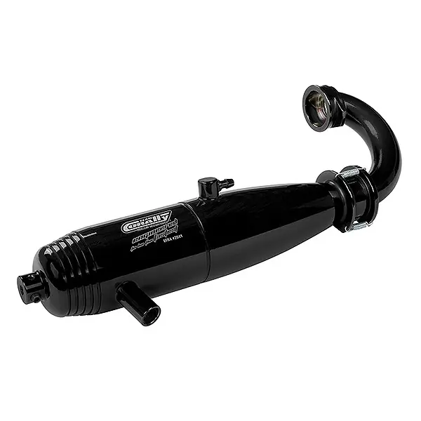 CORALLY EXHAUST PIPE AND MANIF OLD SET “TURBO” OFFROAD 1/8 EF Non Perdere