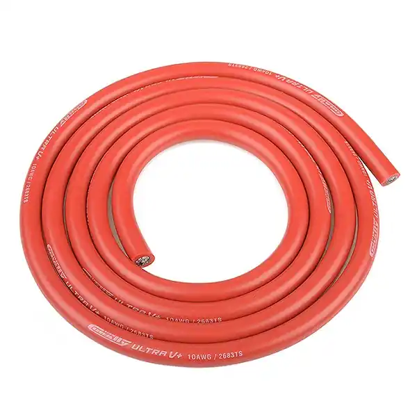 CORALLY ULTRA V+ SILICONE WIRE SUPER FLEXIBLE RED 10AWG 2683 Quantità Limitata