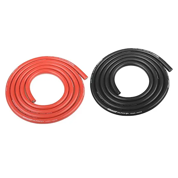 Prezzo Conveniente CORALLY ULTRA V+ SILICONE WIRE SUPER FLEXIBLE BLACK AND RED