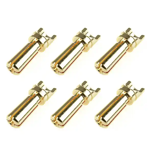 Offerta Limitata CORALLY BULLIT CONNECTOR 3.5MM MALE SOLID TYPE GOLD PLATED U