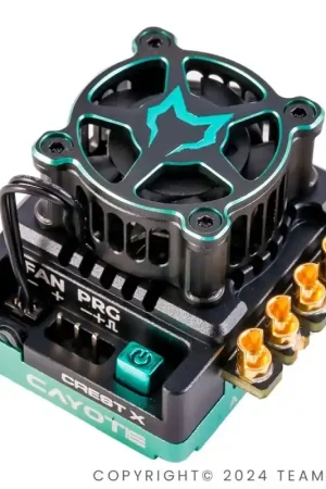 Acquista Ora SLVR CREST X, 160A/1100A 2-3S LiPo BEC 6.0V/7.4V, 5A CAYOTE 1/10 TC & Offroad (38.0x38x32mm / 57g)
