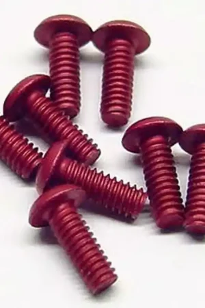 2-56×1/4 Rundkopf Aluschraube CRC (ROSSO 8) Prezzo Di Fabbrica
