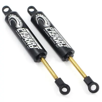 Yeah Racing Ammortizzatori 120mm Desert Lizard a 2 stadi con molla interna NERI Scaler Crawler (2) Di Tendenza