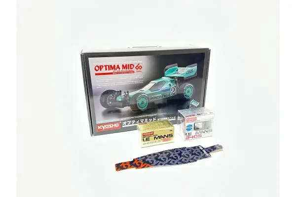 Acquista Ora Kyosho Optima Mid’87 60th Anni 4WD 1 10 60th Le Mans 240 Gold Edition