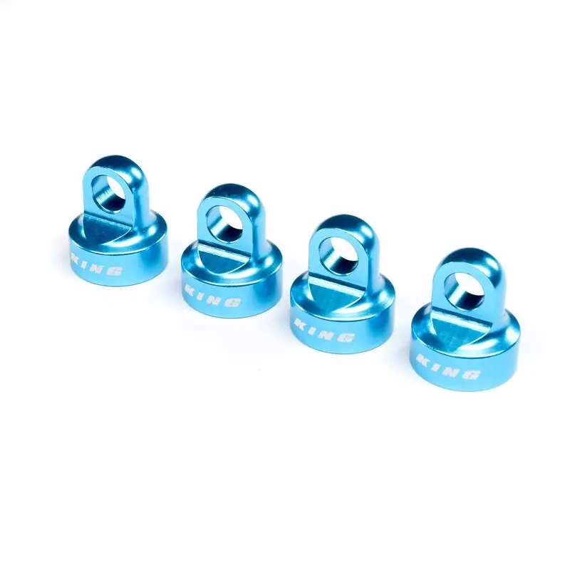 Shock Cap Set Aluminum King Blue SBR 2.0 Economico