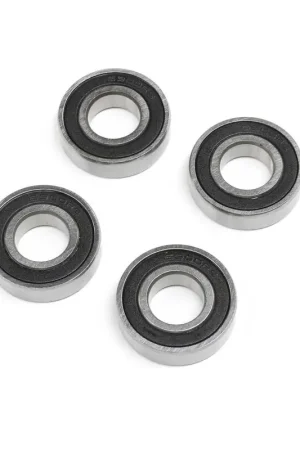 10 x 22 x 6mm Rubber Sealed Ball Bearing (4) Ultime Pezzi