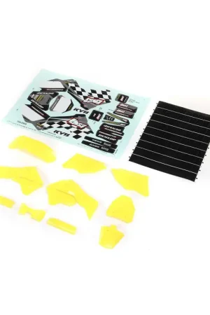 Yellow Plastics with Wraps Promoto-MX Super Prezzo
