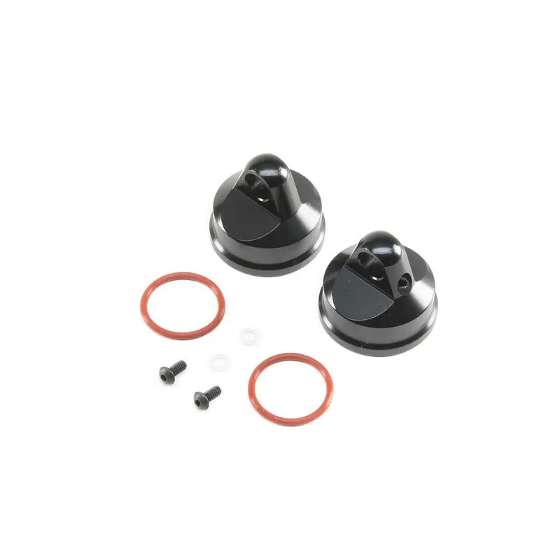 Shock Cap Aluminum Black (2) LST/2 LST 3XL-E Offerta Limitata