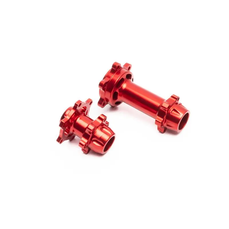 Offerta Del Giorno Aluminum Hub Set Machined Red Promoto-MX