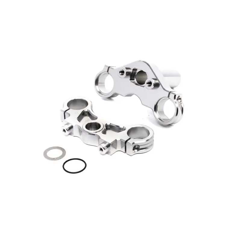 Ordina Subito Aluminum Triple Clamp Set Silver Promoto-MX