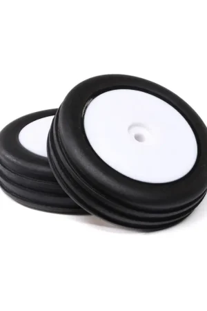 Wide Body Rib Front Mounted Tires White (2) Mini B Prezzo Conveniente