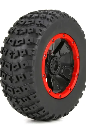 1/5 Left & Right Front/Rear 4.75 Pre-Mounted Tires 24mm Hex (2) DB XL Promozione Esclusiva