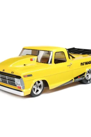 1/10 ’68 Ford F100 22S 2WD No Prep Drag Truck Brushless RTR Magnaflow Direttamente Dal Produttore
