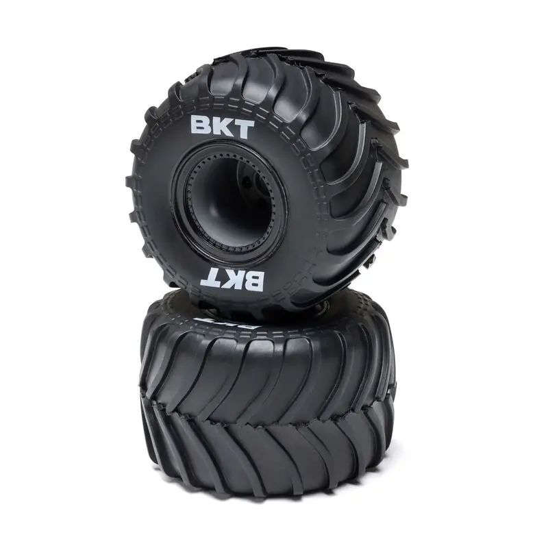 MT Tires, Black Beadlock, Premounted (2) Mini LMT Saldi