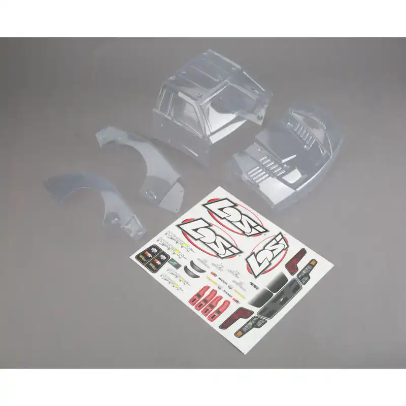 1/10 Clear Body Set Baja Rey Professionale