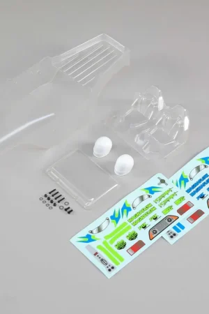 1/10 Clear Body Set with Driver Insert Night Crawler SE Occasione