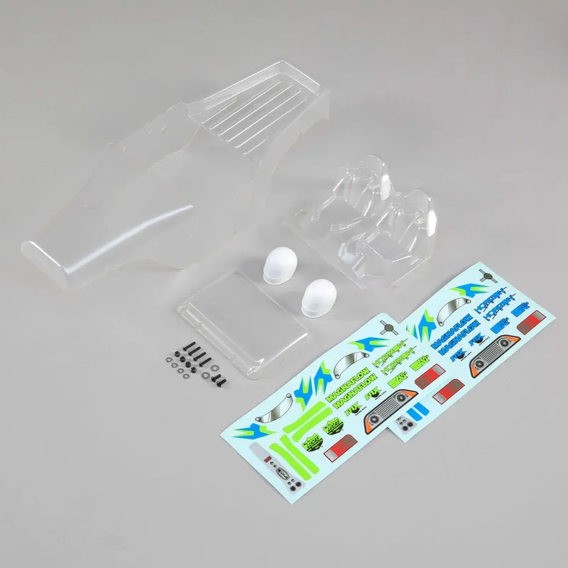 1/10 Clear Body Set with Driver Insert Night Crawler SE Occasione
