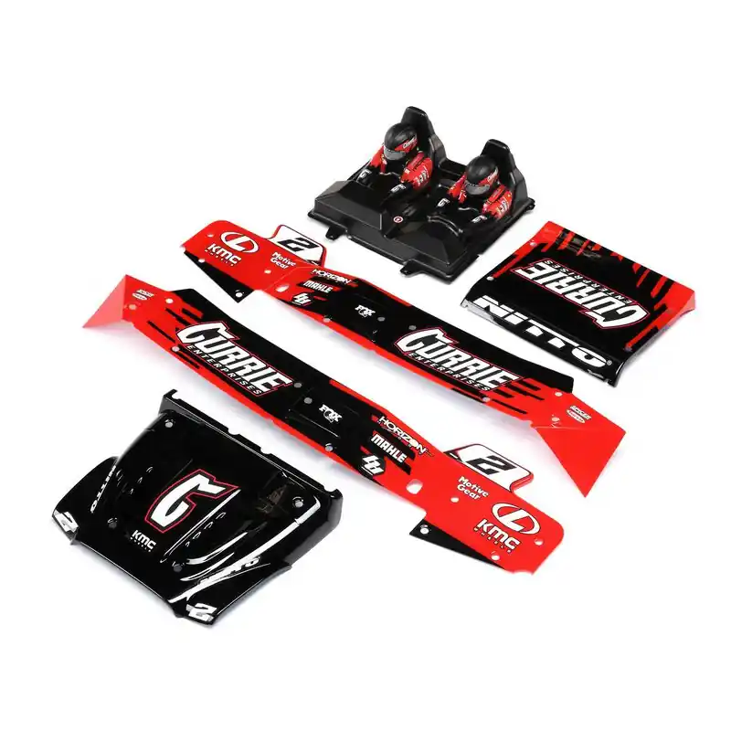 Body/Driver Set Red Silkscreened Hammer Rey Promozione Esclusiva