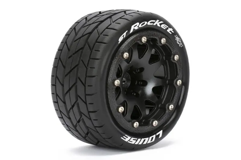 ST-Rocket MFT SOFT su cerchio 2.8 BL nero 12mm (1/2) (2) LOUISE 1/10 Stadium Truck – TRX 2WD anteriore/4WD anteriore/h, Nitro posteriore Scelto Dai Clienti