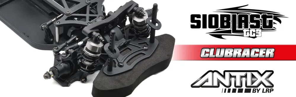 ANTIX by LRP – S10 Blast TC 3 Clubracer – Non-RTR no wheels and body – 120203 Offerta Lampo