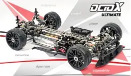 Prezzo Di Fabbrica MCD GT8-E OCTOX ULTIMATE 1/8 4WD HIGH-LEVEL ECO RACING CAR ROLLER