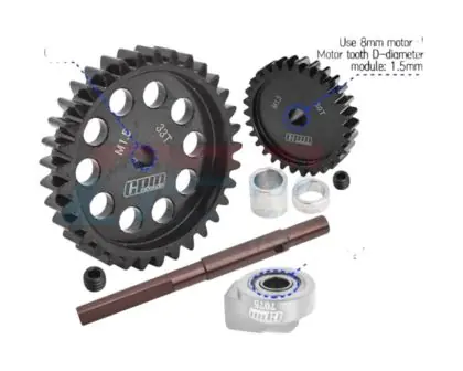 accoppiamento per TRAXXAS XMAXX 33/30 – MOD 1.5 ACCIAIO 40Cr Scelto Dai Clienti