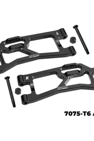Affare Alu Querlenker hinten unten schwarz (2) GPM TRX Mini XRT