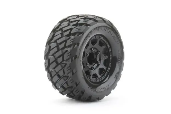 Jetko EX Tyre MT Rockform Black Wheel 2.8″ Arrma Granit (2) Vendita Finale