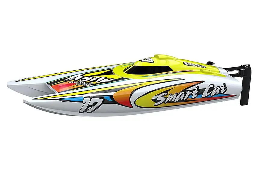 A Buon Prezzo JOYSWAY SMART CAT CATAMARAN MINI 2.4G RTR BOAT 420mm