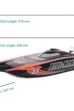 Bestseller JOYSWAY BLUE MANIA V2 2.4G RTR BRUSHLESS RACING BOAT – (JY8652V2)