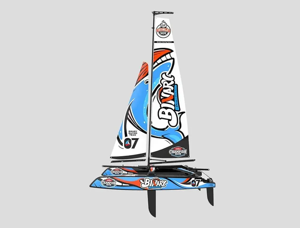 Affare JOYSWAY BINARY V3 CATAMARAN SAILBOAT RTR w/SMART SAIL TECH