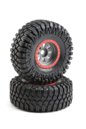 1/6 Maxxis Creepy Crawler LT Front/Rear 3.6 Pre-Mounted Tires 20mm Hex (2) Super Rock Rey A Buon Prezzo