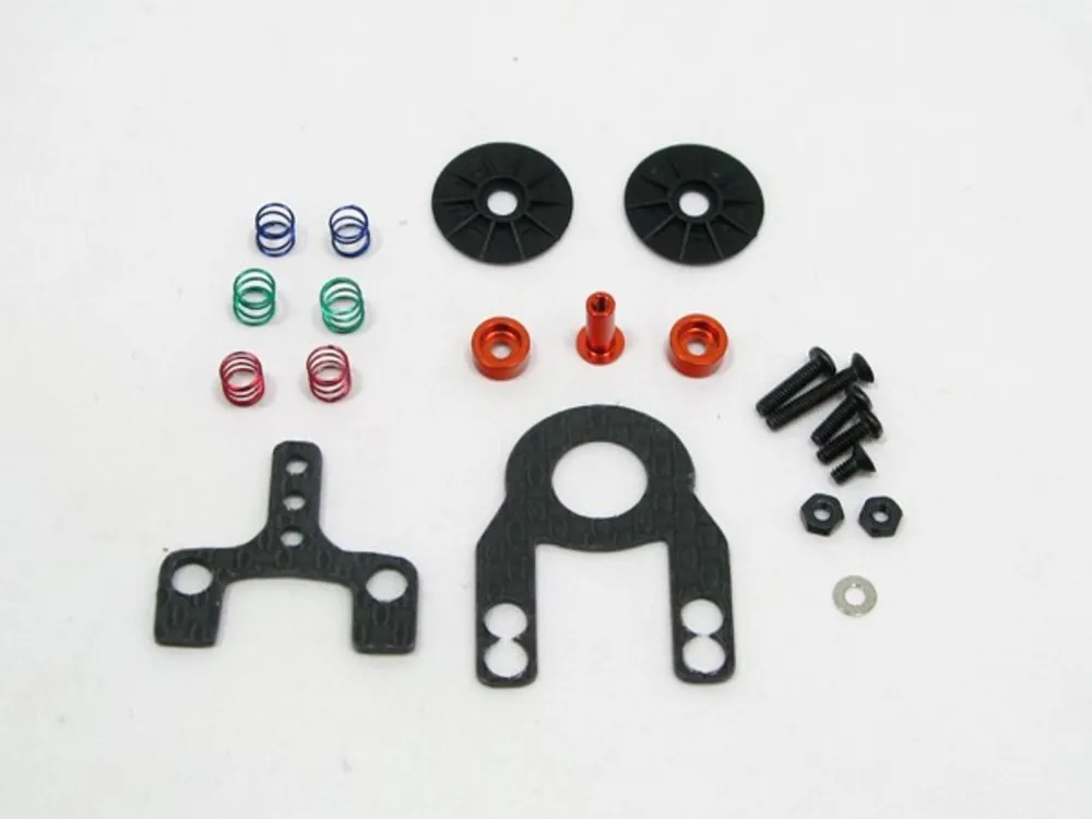 Solo Oggi MR2061 / PN Ammortizzatore a frizione SET / GRAFITE / 94mm-98mm / arancione – MR2061