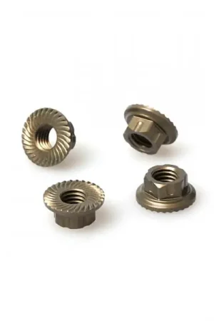 Ordina Subito M5 Nut with 7mm Hex Lightweight(4pcs)