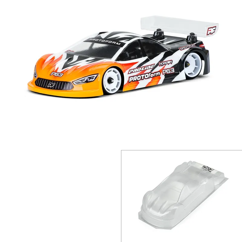 1/28 P63 Light Weight Clear Body Mini-Z & 1/28 Chassis (98mm WB) Vendita Finale