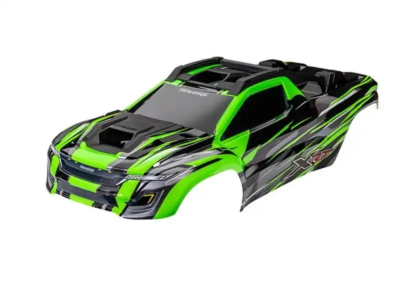 Compra Adesso Carrozzeria XRT Verniciata Verde, assemblata con supporti clipless e protezioni