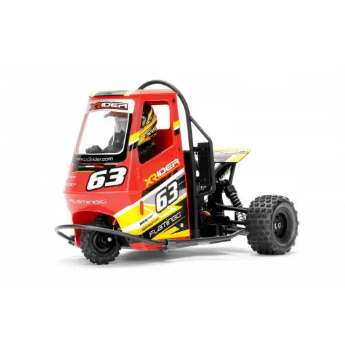 X-RIDER FLAMINGO 1/8 RC TRICYCLE RTR – RED Saldi