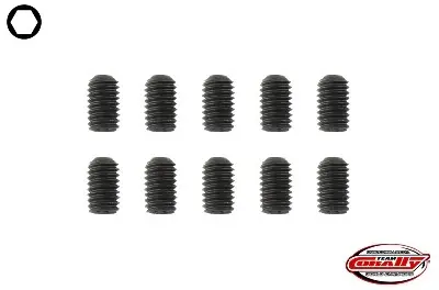 Professionale CORALLY STEEL SET SCREWS M3 X 3MM HEX 10 PCS – (C-30150)