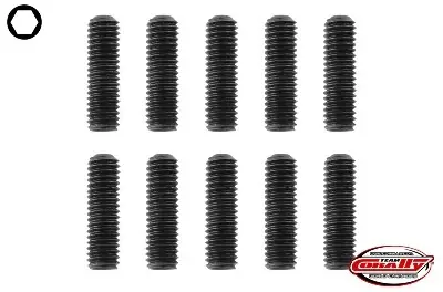 CORALLY STEEL SET SCREWS M3 X 10MM HEX 10 PCS – (C-30153) Spedizione Espresso