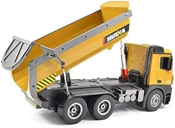 Acquista Ora HUINA RC TIPPER DUMPTRUCK 2.4G 10CH w/DIE CAST METAL PARTS