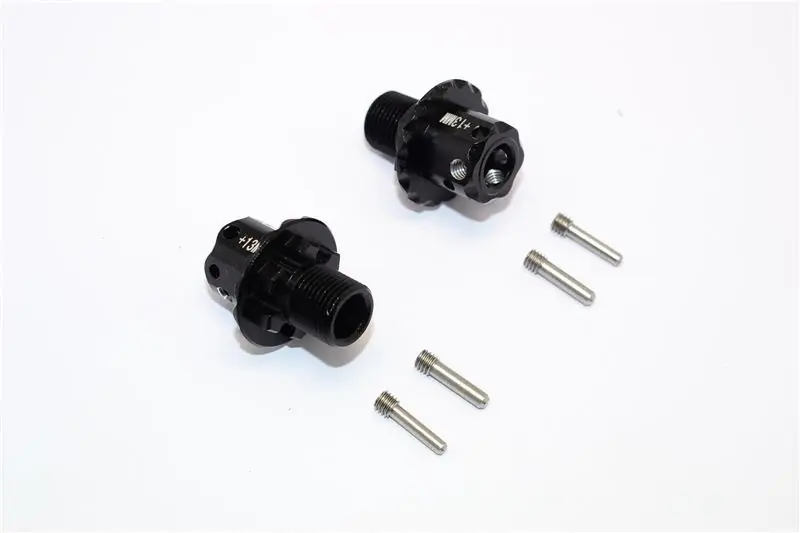 ADATTATORI ESAGONALI DA 13 MM IN ALLUMINIO-SET DA 6 PEZZI neri GPM ARRMA KRATON NOTORIUS OUTCAST INFRAZIONE LIMITATA Offerta Del Giorno