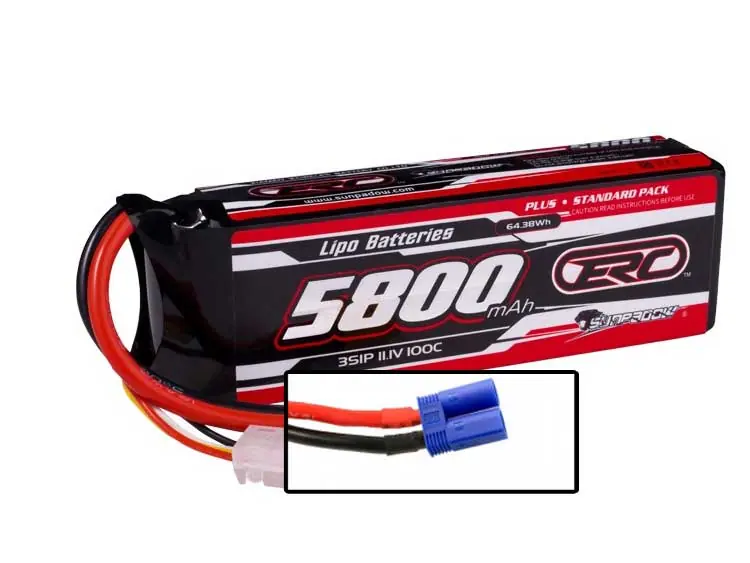 SUNPADOW 5800-11,1V-3S1P-100C – EC5 – Soft Case – 31*44*135 Offerta Speciale