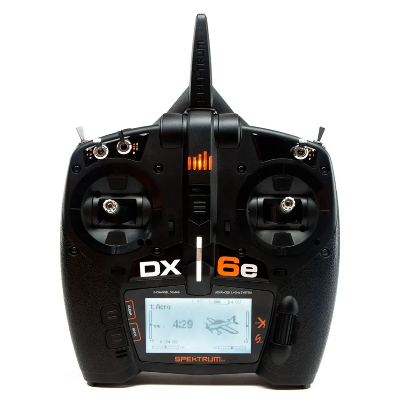 DX6e 6-Channel DSMX Transmitter Only Quantità Limitata