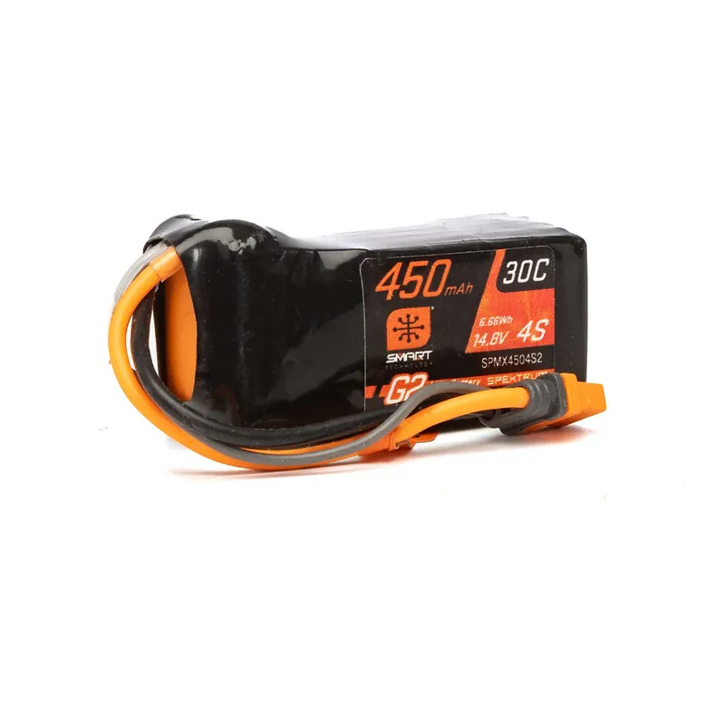 14.8V 450mAh 4S 30C LiPo Battery IC2 Solo Oggi