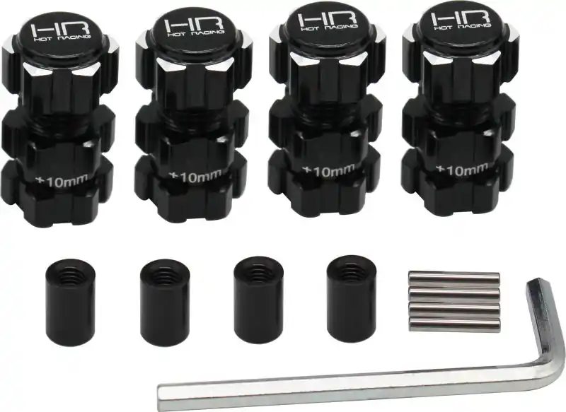 Promozione Esclusiva TFF17XT01 Allargatori Kraton – Outcast 4S Aluminum 17mm Hex Hubs 10mm Offset Arrma 1/10 4S BLX