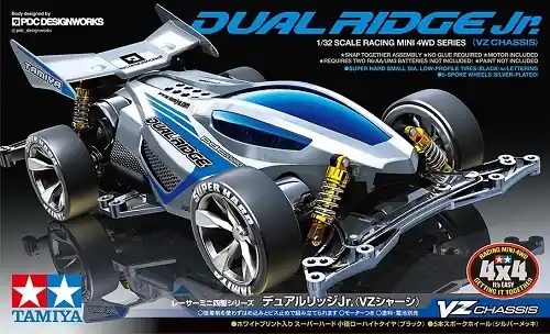 Consegna Rapida mini4WD DUAL RIDGE Jr Tealio VZ